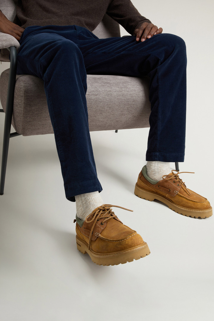 Rock Loafers in Suede and Nubuck Beige photo 7 | Woolrich