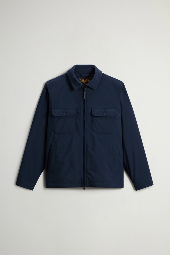 Cloud Padded Overshirt Blue photo 5 | Woolrich