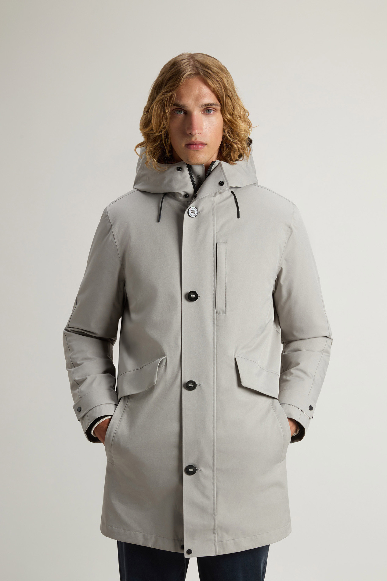 3-in-1 Weaver Coat with Reversible Inner Jacket Gray photo 1 | Woolrich