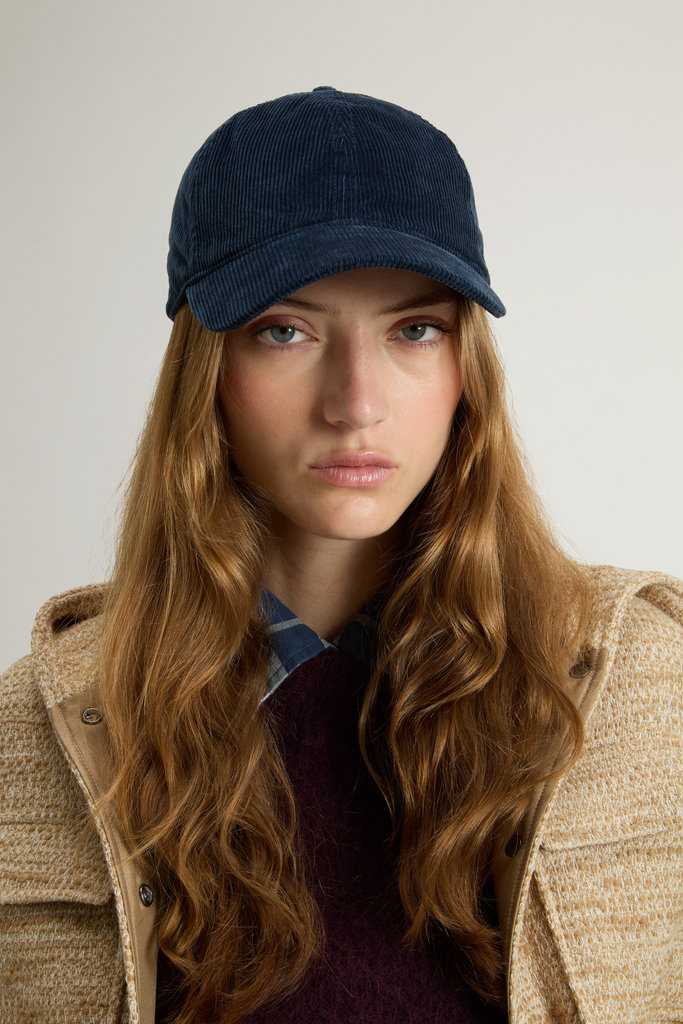 Corduroy Cap Blue photo 5 | Woolrich