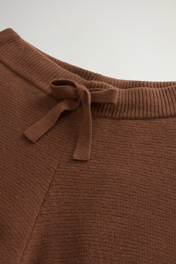 7GG WOOL CASHMERE PANTS Brown photo 5 | Woolrich