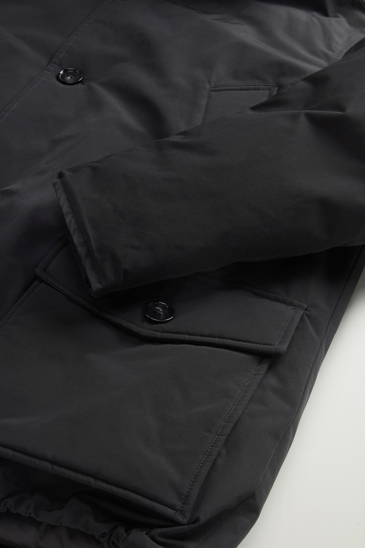 Arctic Anorak in Ramar Cloth Black photo 7 | Woolrich