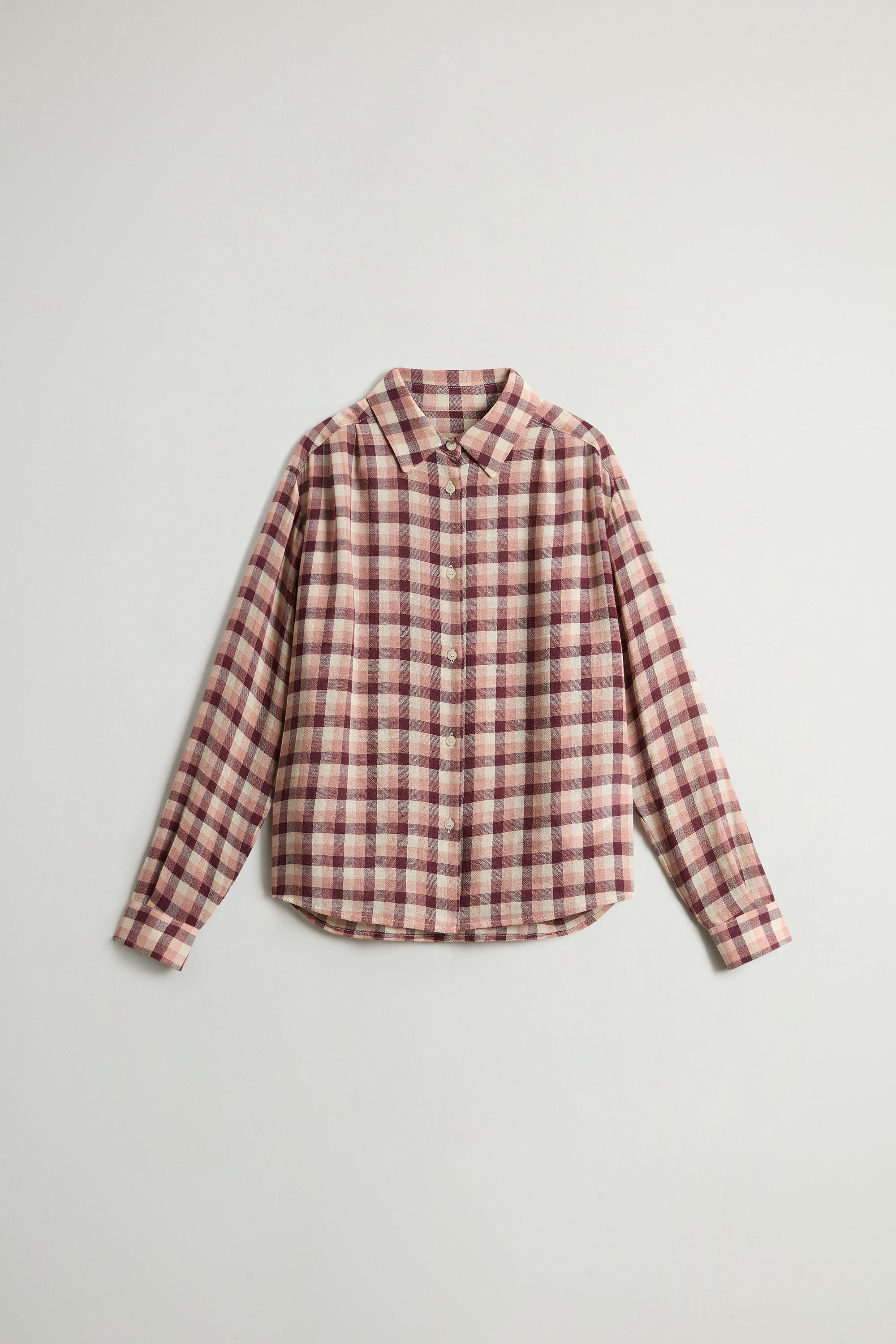 Shirt in Italian Brushed Fabric Pink photo 5 | Woolrich