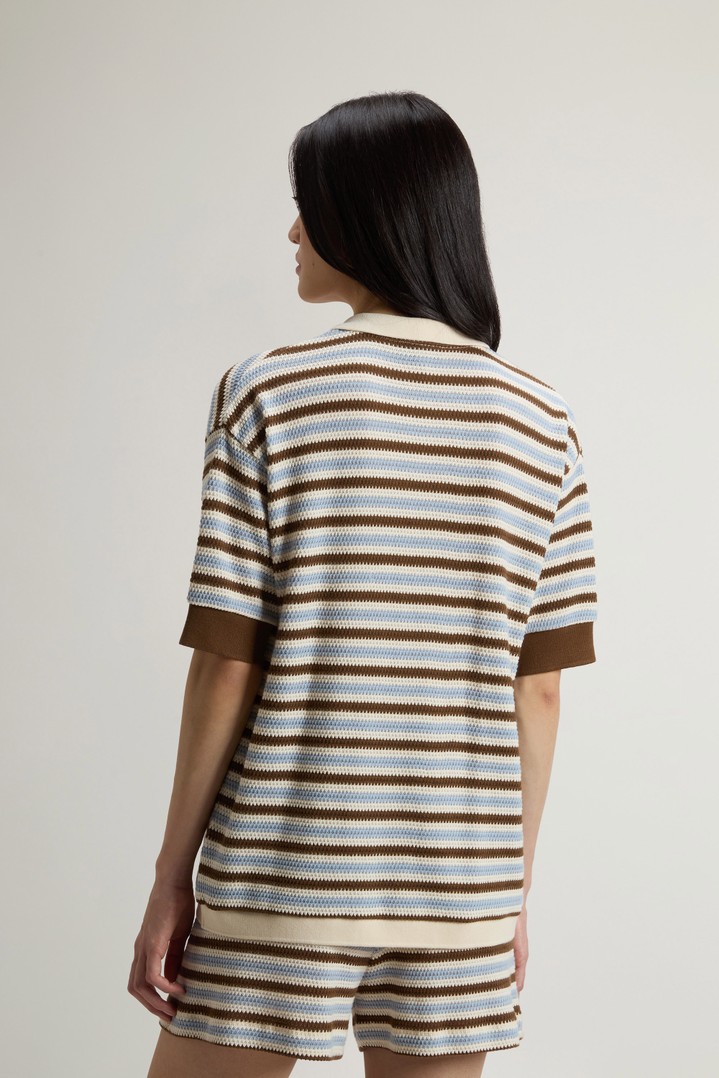 STRIPED JERSEY SHIRT Multicolor photo 3 | Woolrich