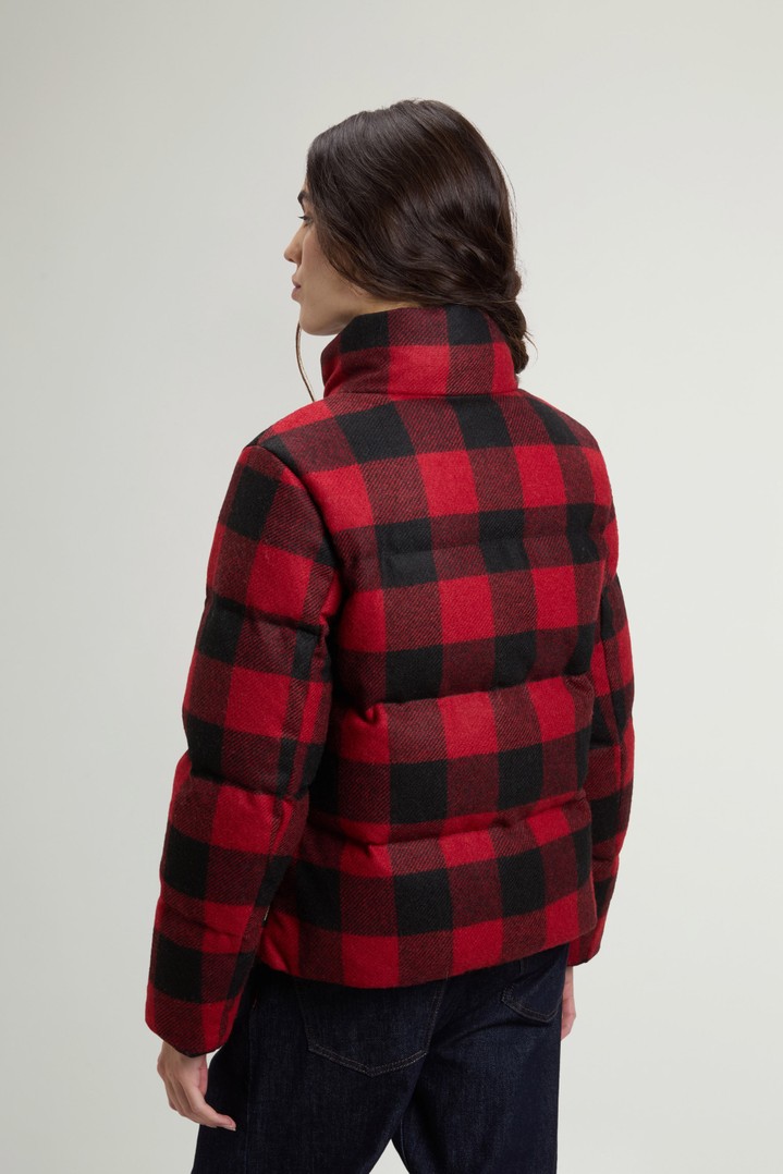 WOOL PUFFER JACKET Red photo 3 | Woolrich