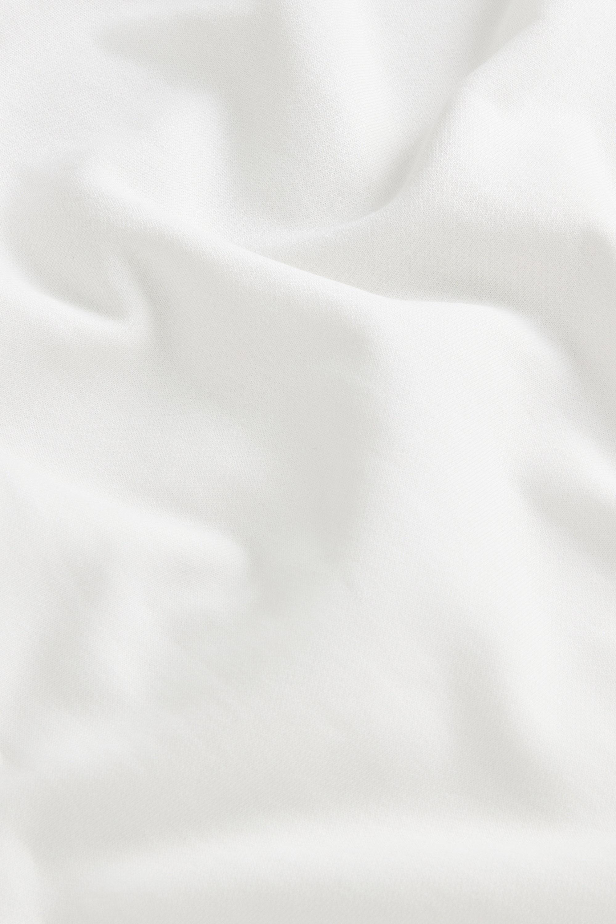 Hoodie in Pure Cotton with Macro Logo on the Back White photo 7 | Woolrich