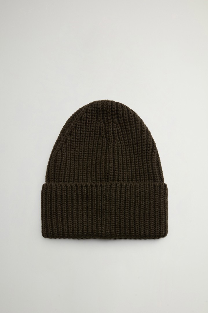 WM PATCH BEANIE Green photo 3 | Woolrich