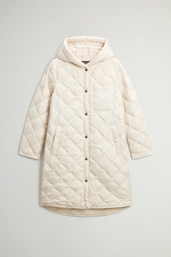 Quilted Parka in Microfiber White photo 5 | Woolrich