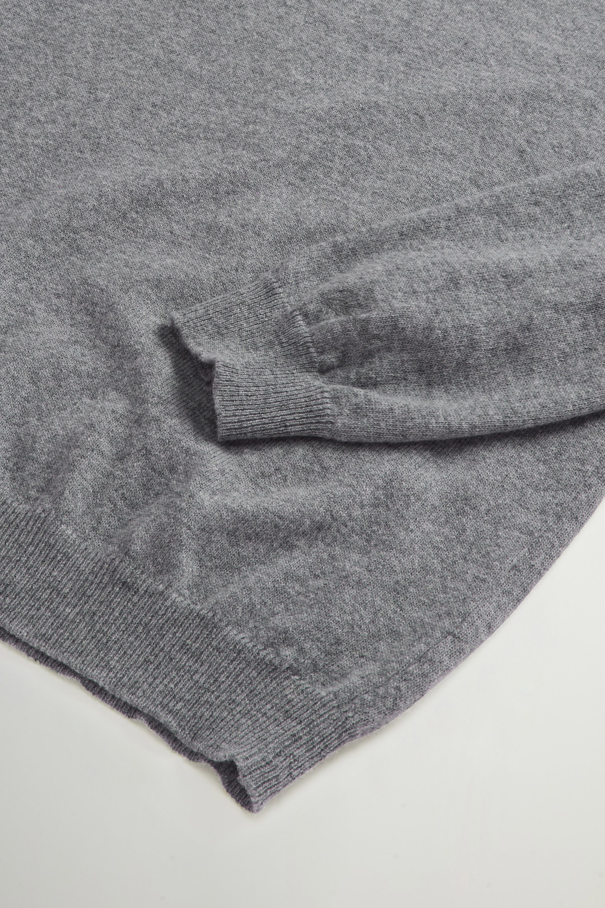 LAMBSWOOL CREWNECK GG13 Gray photo 6 | Woolrich