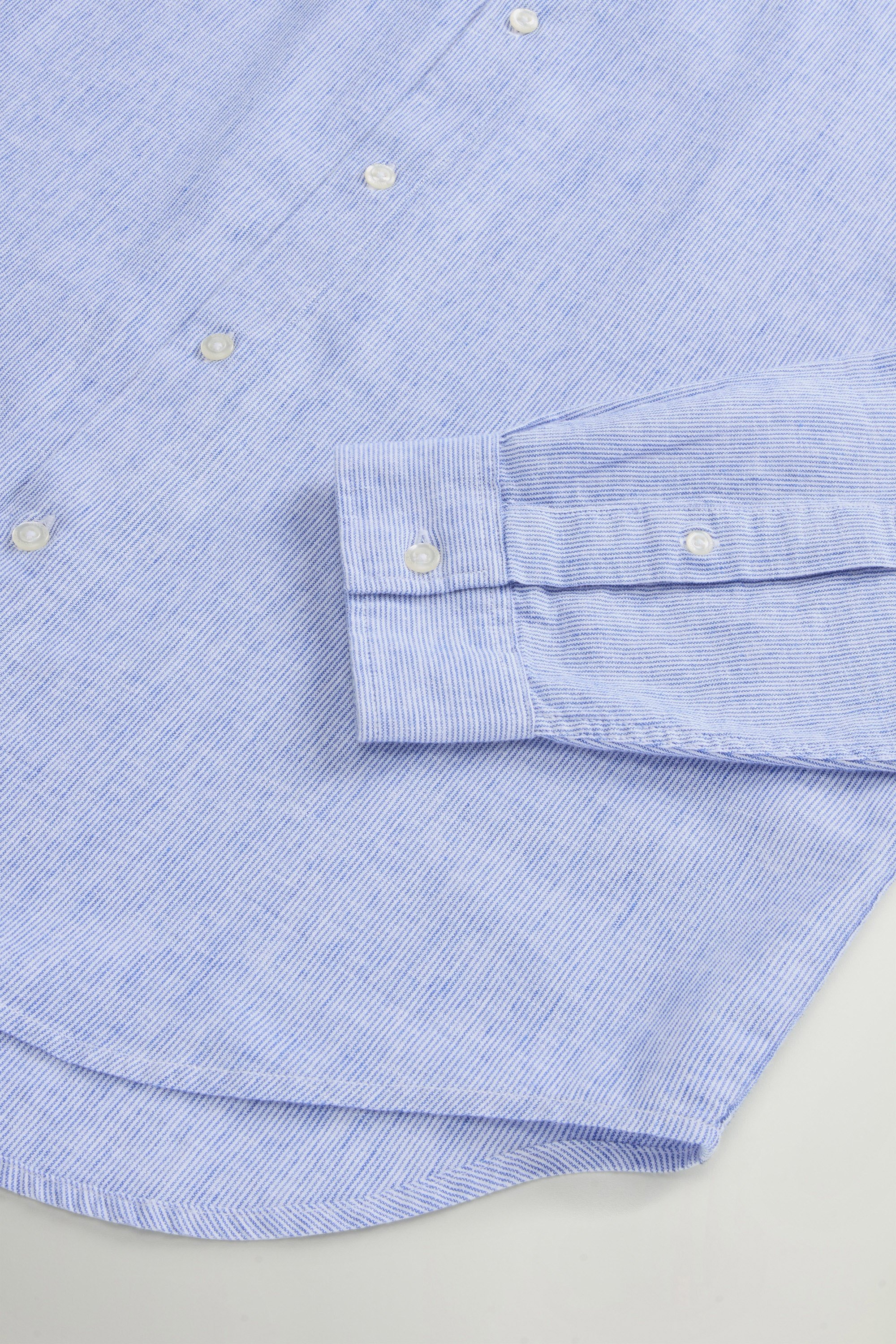 LINEN SHIRT YD Blue photo 7 | Woolrich