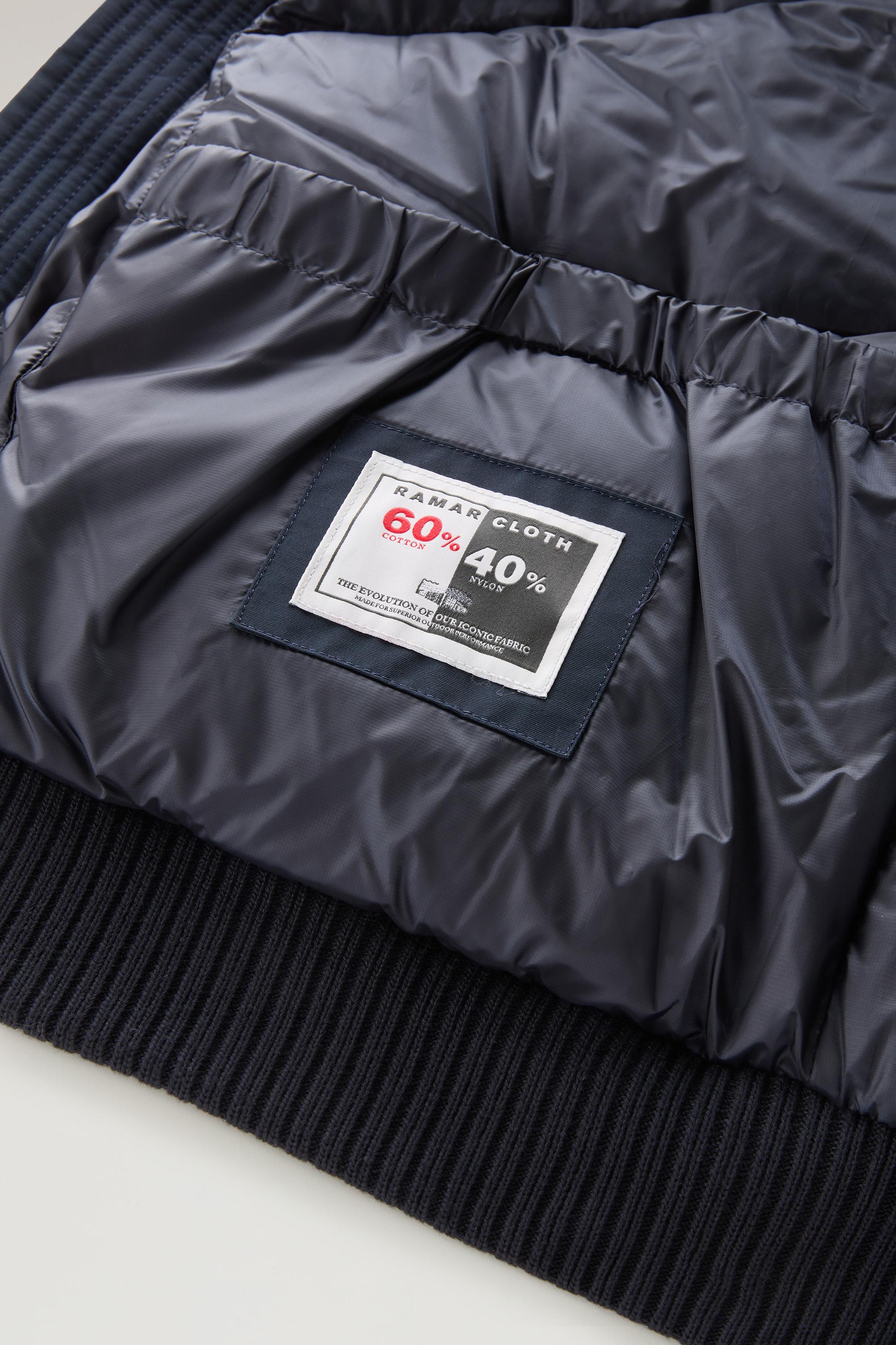 Polar Bomber in Ramar Cloth Blue photo 5 | Woolrich
