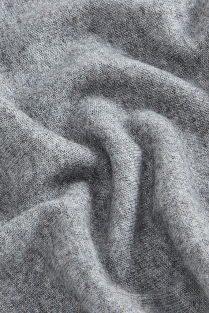 Wide-Leg Pants in Virgin Wool and Cashmere Blend Gray photo 5 | Woolrich