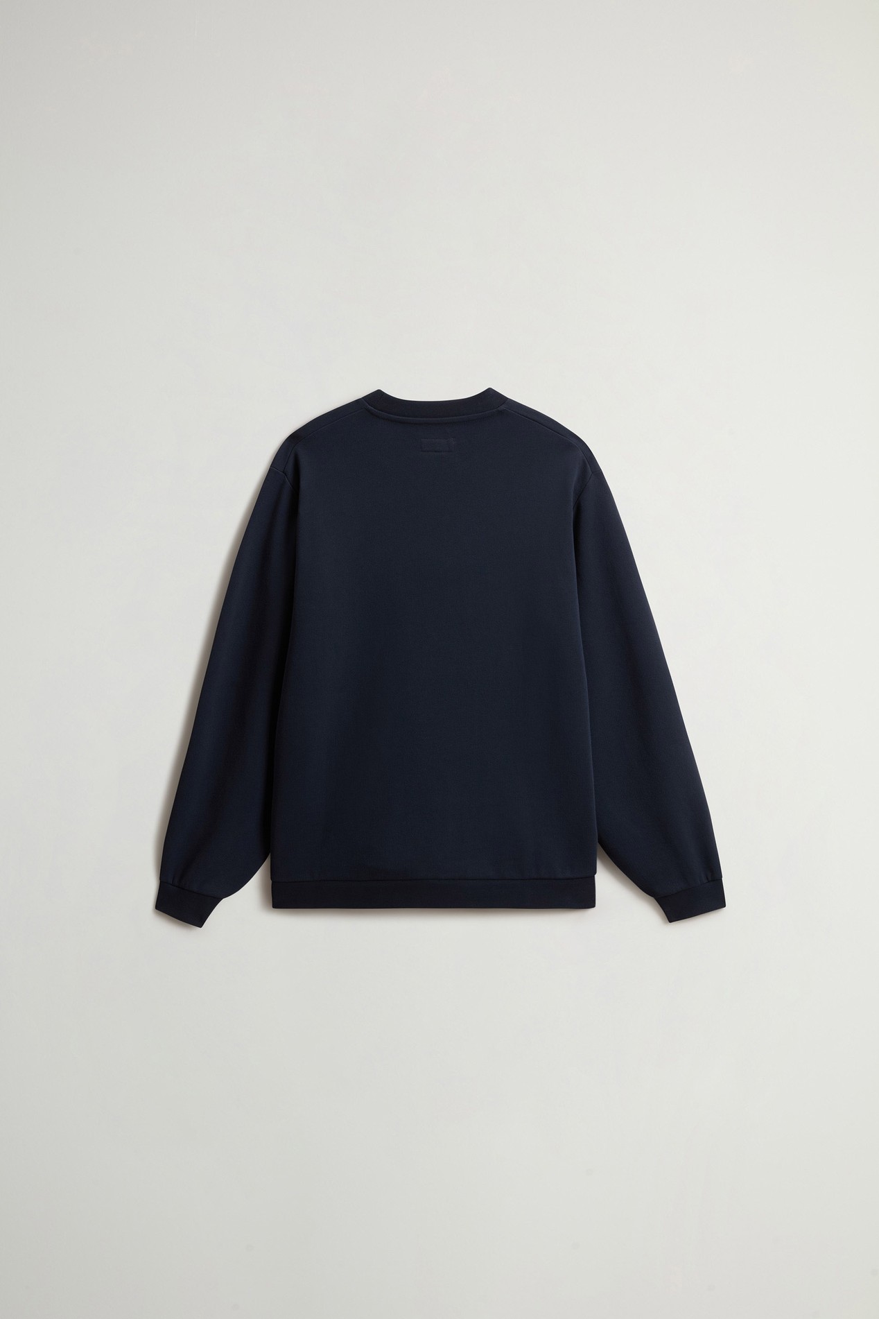 LOGO CREWNECK Blue photo 2 | Woolrich