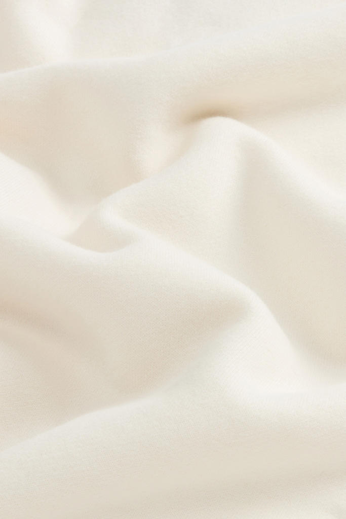 Teen Boys’ Crewneck Sweatshirt in Brushed Pure Cotton White photo 7 | Woolrich