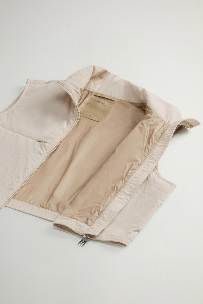 Vest in Nylon Beige photo 8 | Woolrich