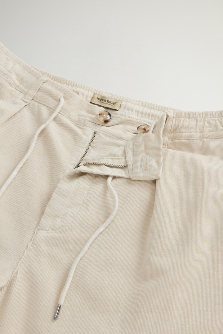 Garment-Dyed Corduroy Milton Pants Beige photo 4 | Woolrich