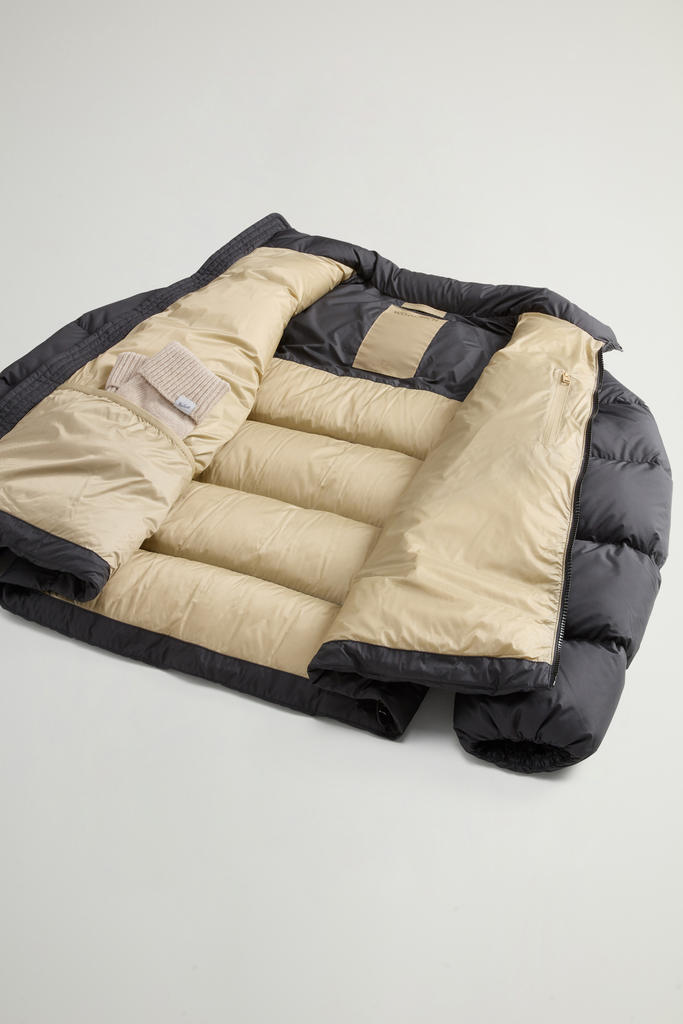 Cloud Down Jacket in Microfiber Black photo 8 | Woolrich