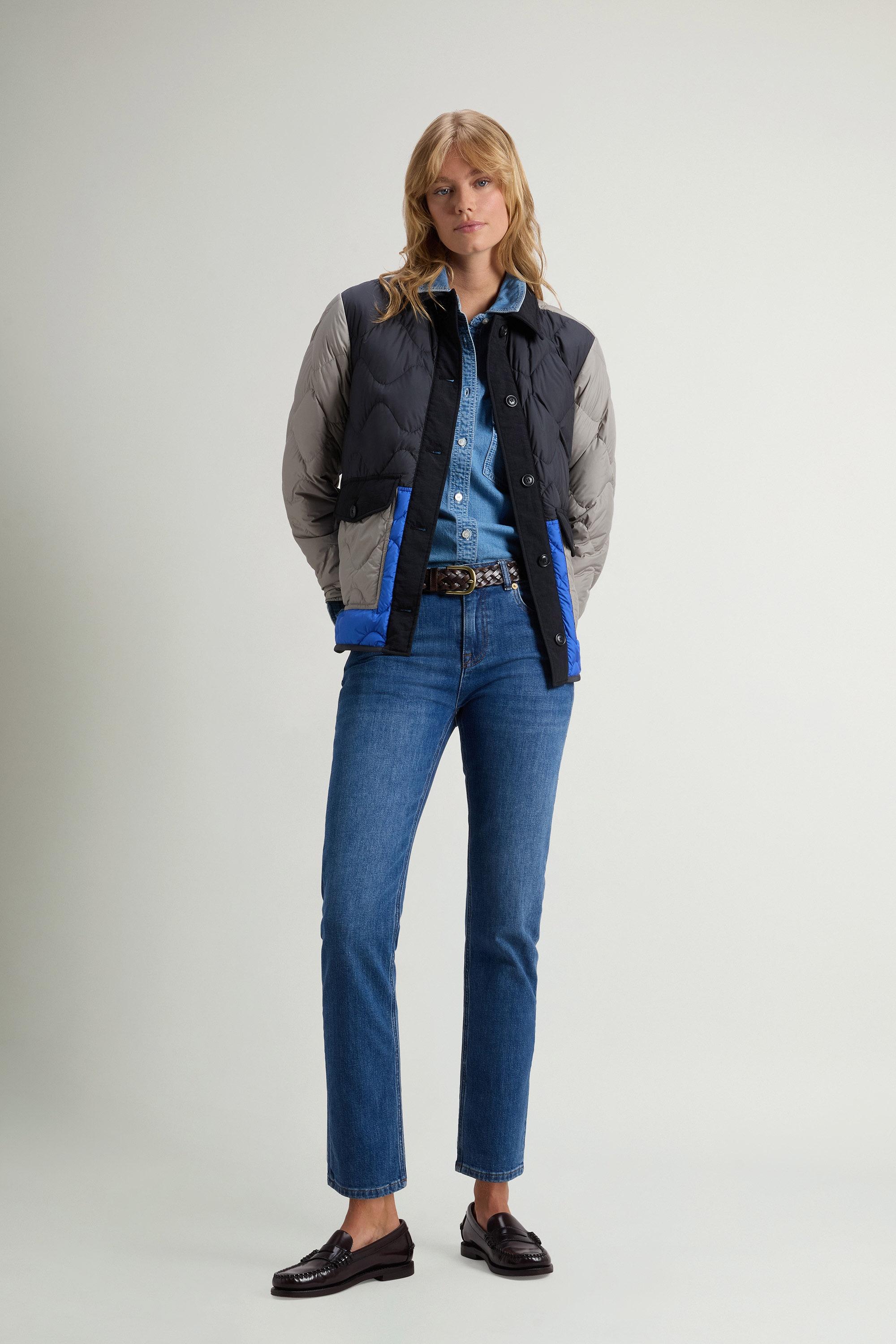 Quilted Microfiber Heritage Jacket Black photo 1 | Woolrich