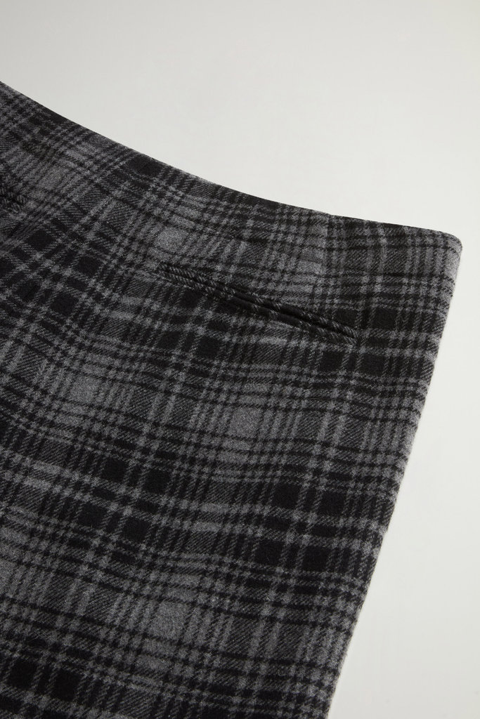 WOOL BLEND FLANNEL EASY PANT Gray photo 6 | Woolrich