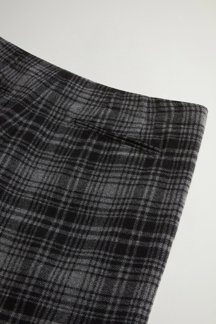 WOOL BLEND FLANNEL EASY PANT Gray photo 6 | Woolrich