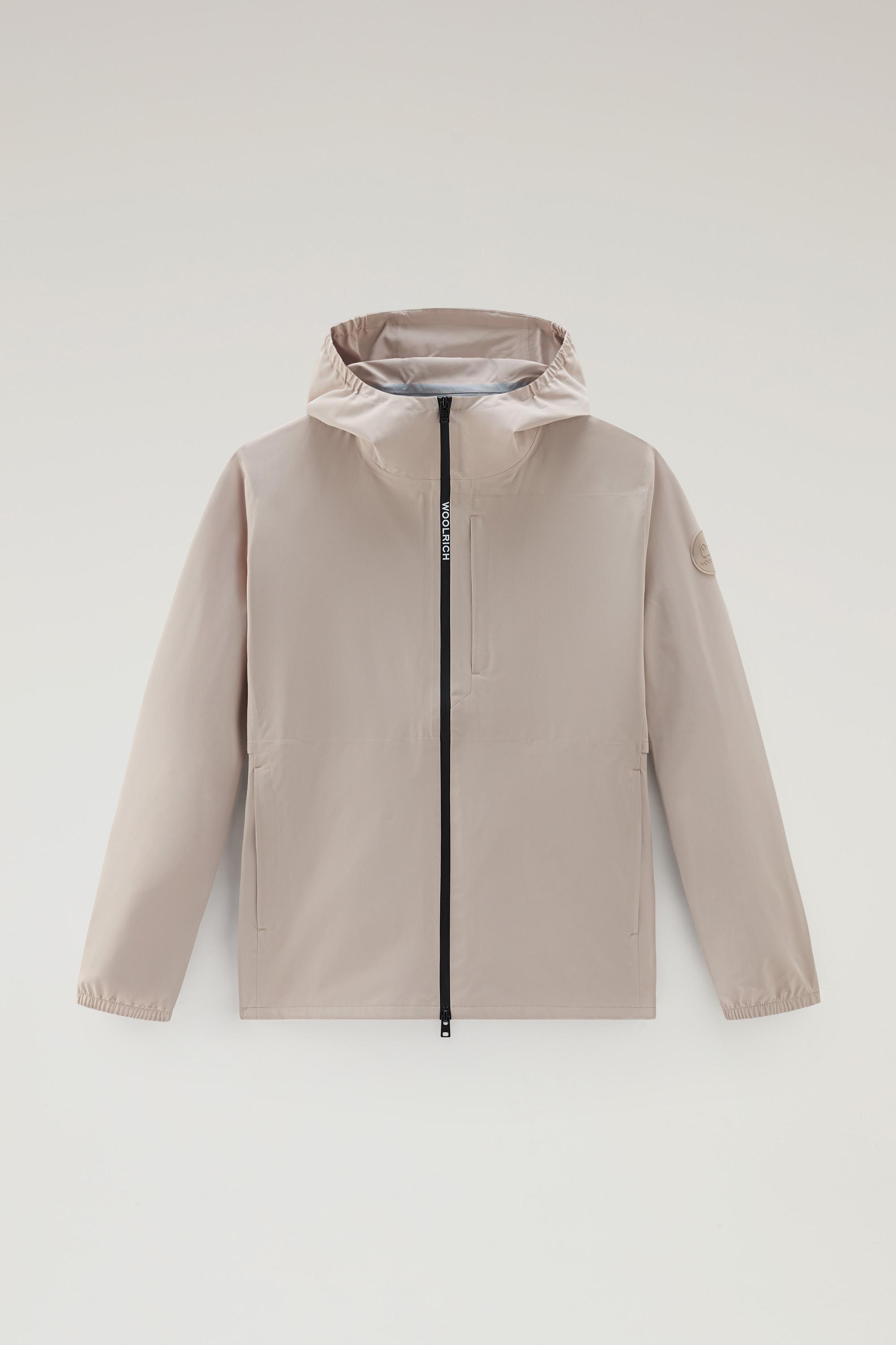 Waterproof Pacific Hooded Jacket Beige photo 1 | Woolrich