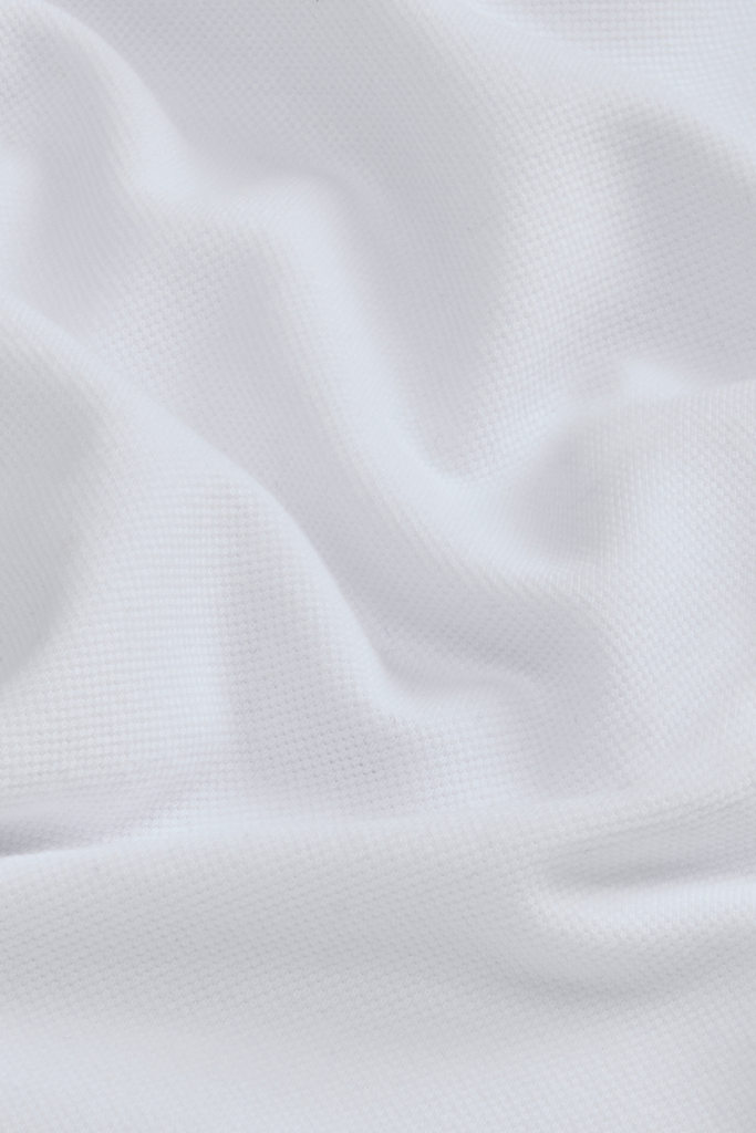Pure Cotton Pique Polo White photo 4 | Woolrich