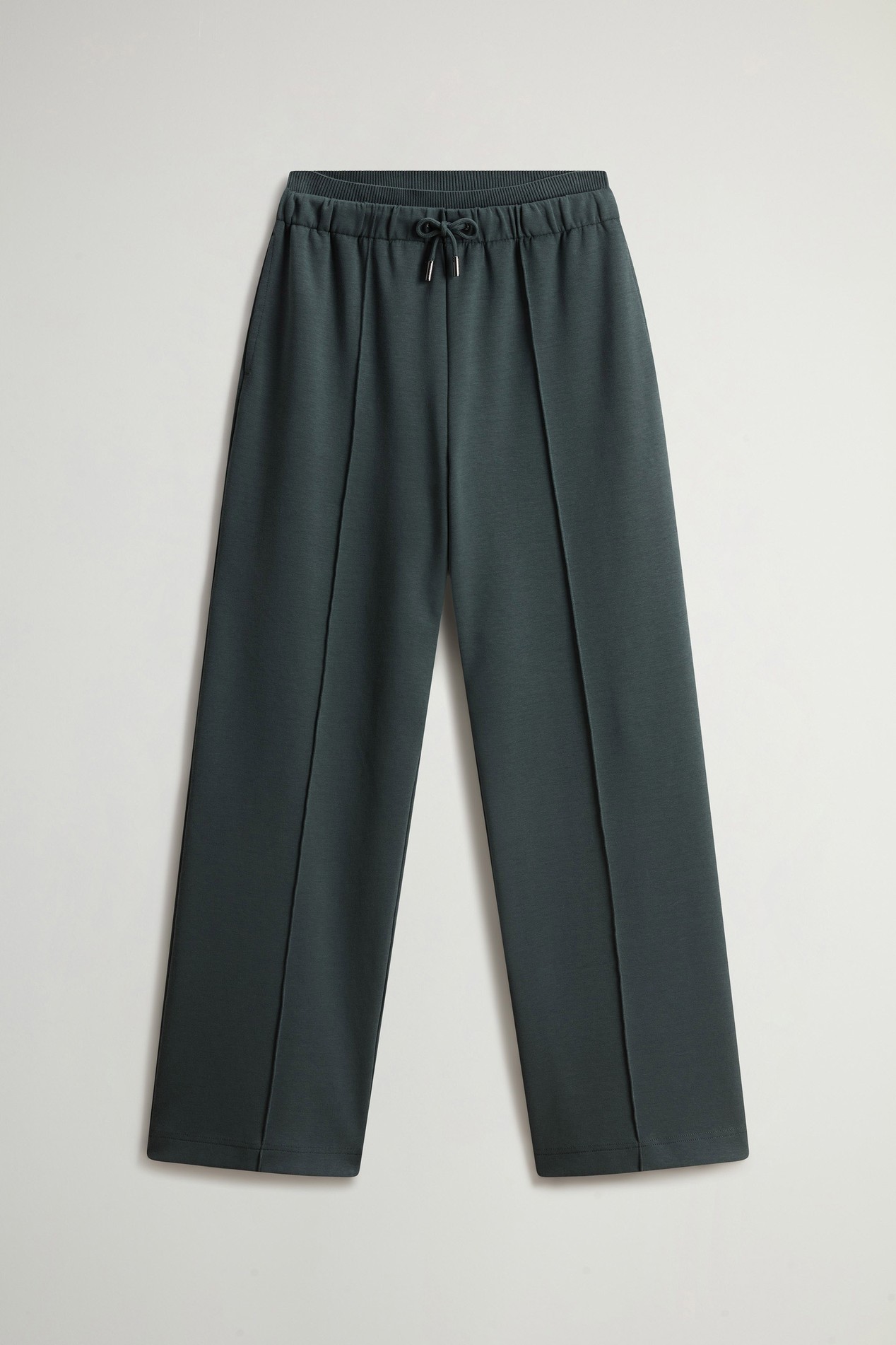 Pants in Cotton-Blend Interlock Green photo 3 | Woolrich