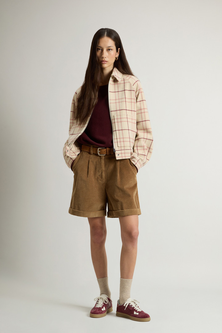 Wool-Blend Overshirt with Checked Pattern Multicolor photo 2 | Woolrich