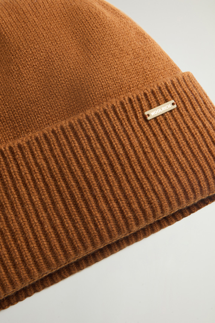 Pure Cashmere Beanie Brown photo 3 | Woolrich