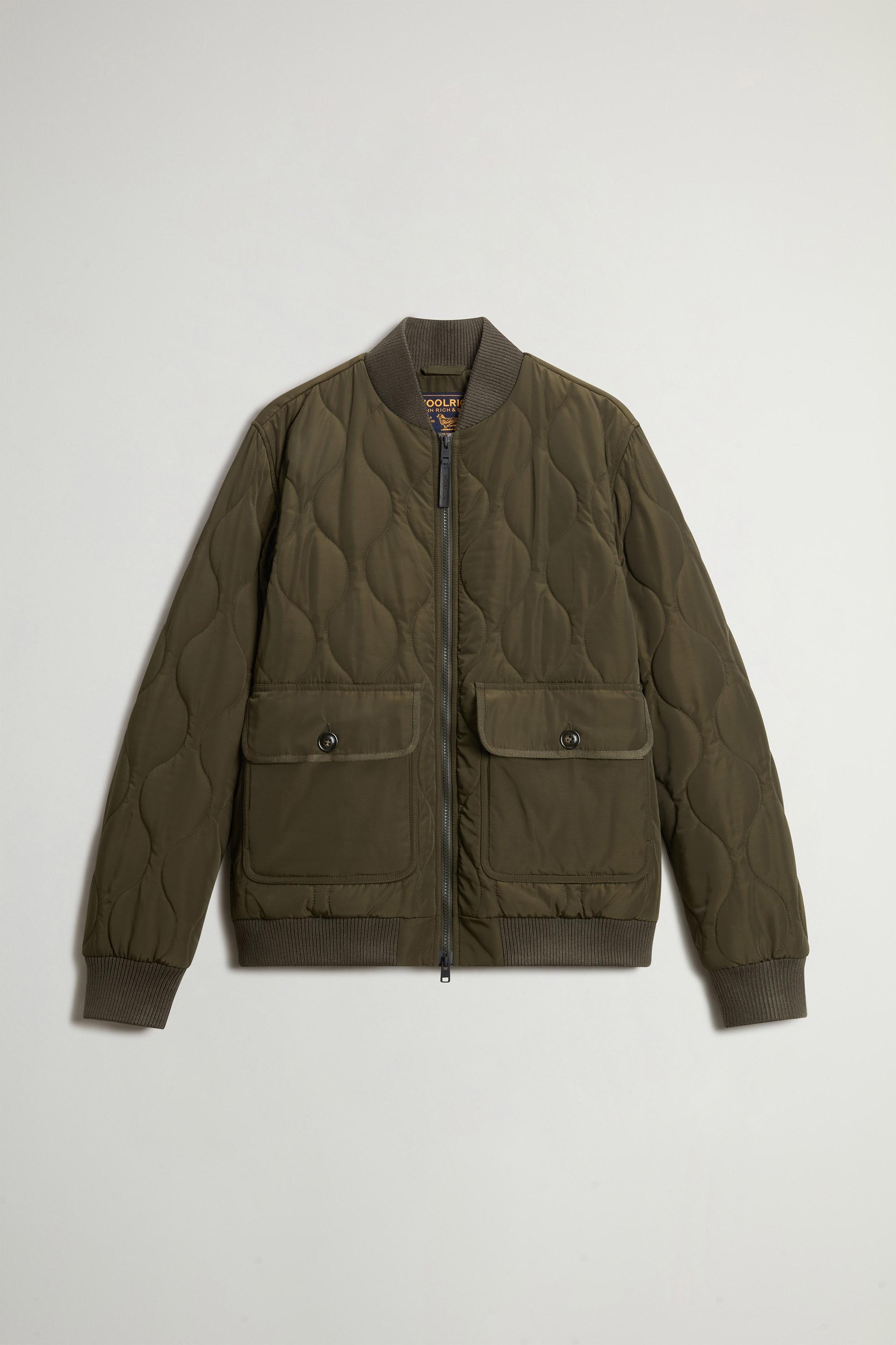 ONION QUILTED BOMBER Green photo 5 | Woolrich