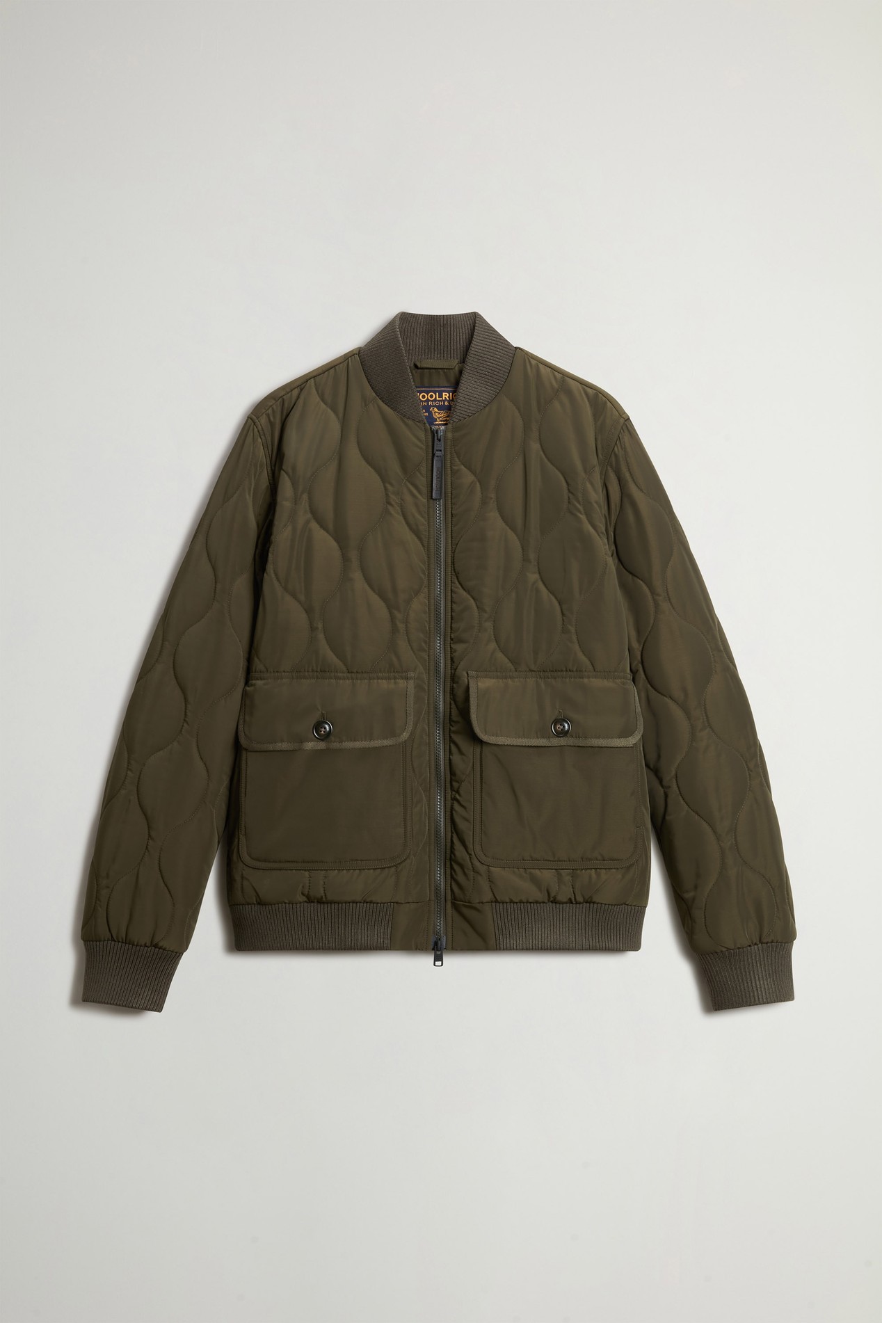 ONION QUILTED BOMBER Green photo 5 | Woolrich