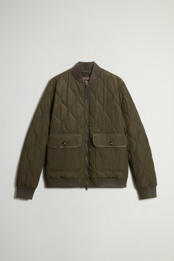 ONION QUILTED BOMBER Green photo 5 | Woolrich