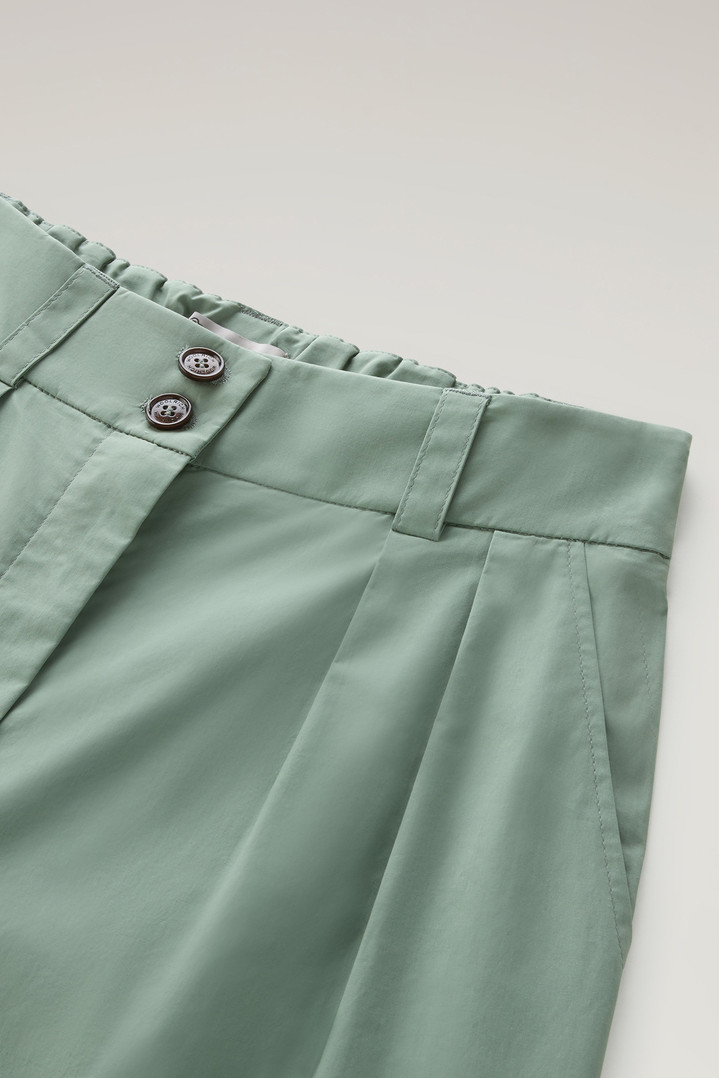 POPLIN PANT Green photo 3 | Woolrich