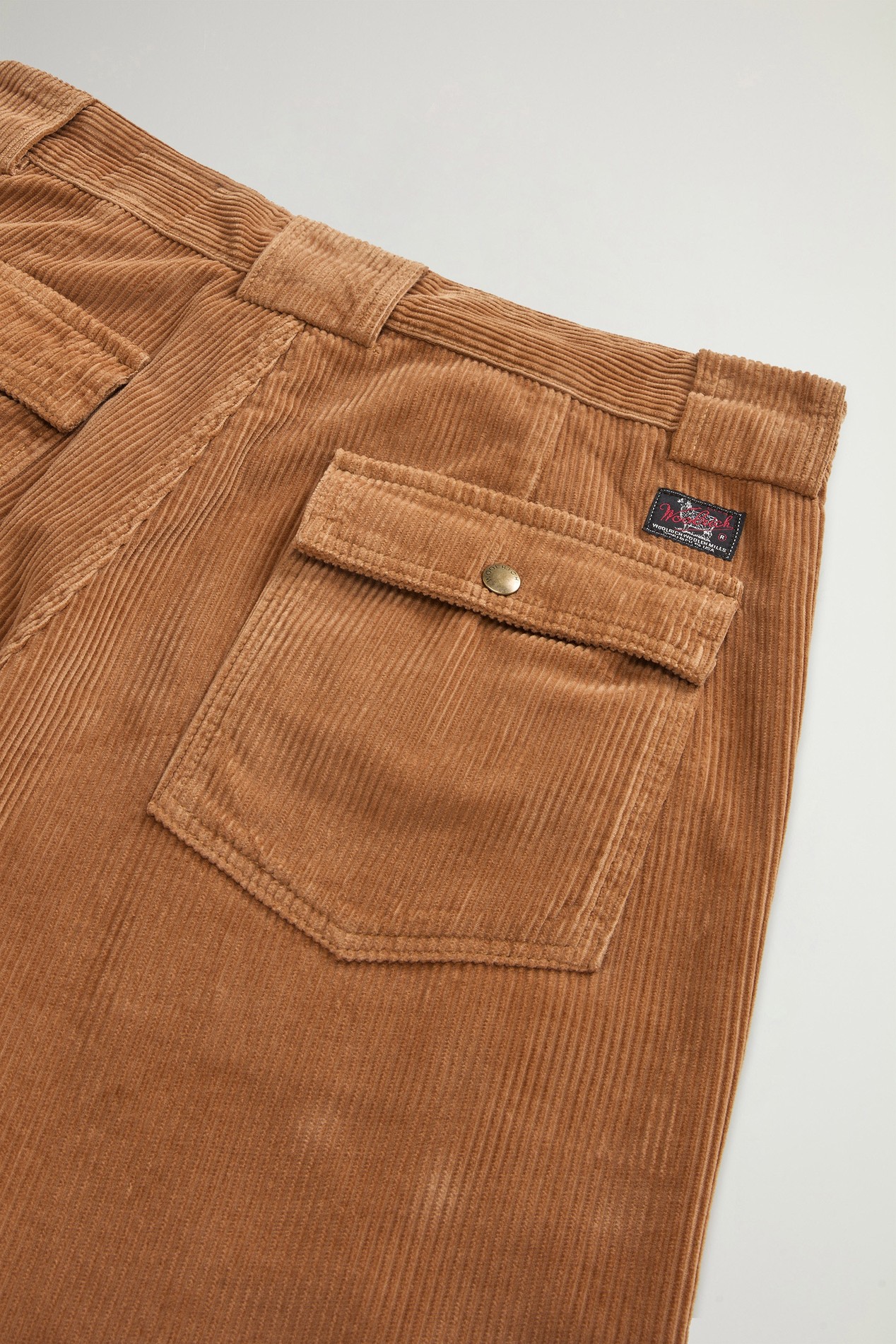 Bush Pants in Pure Cotton Velvet Beige photo 6 | Woolrich