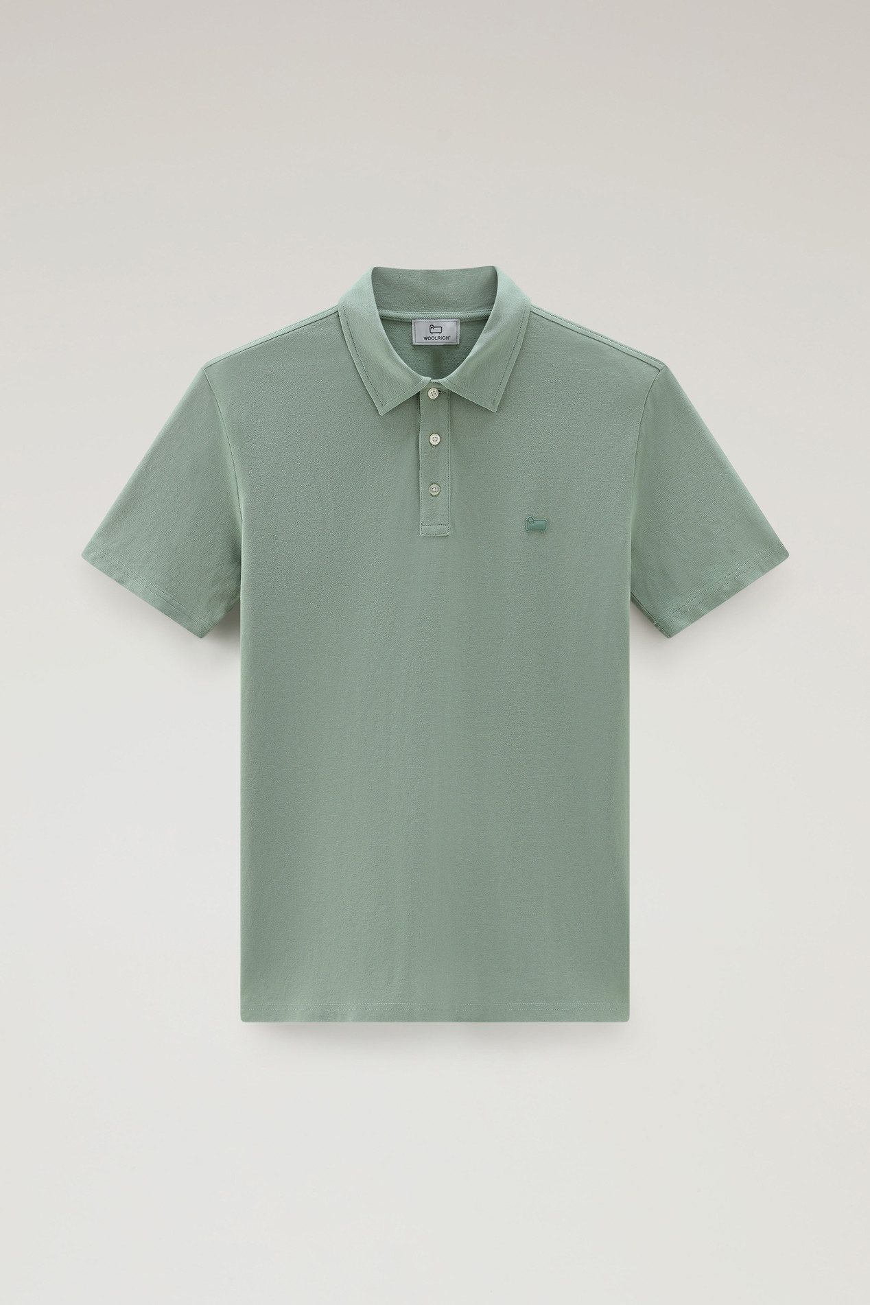 ICE COTTON POLO Green photo 1 | Woolrich