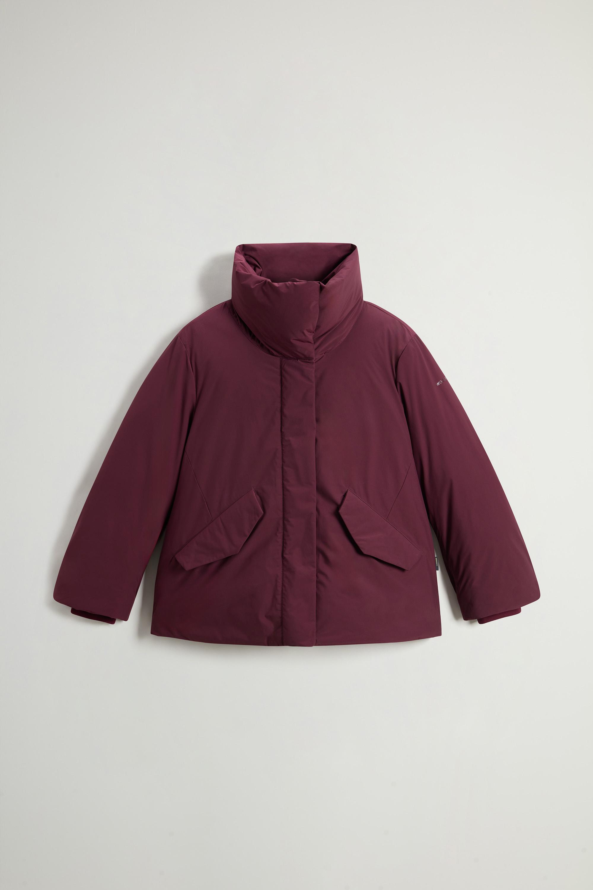 LUXURY COCOON JACKET Burgundy photo 6 | Woolrich
