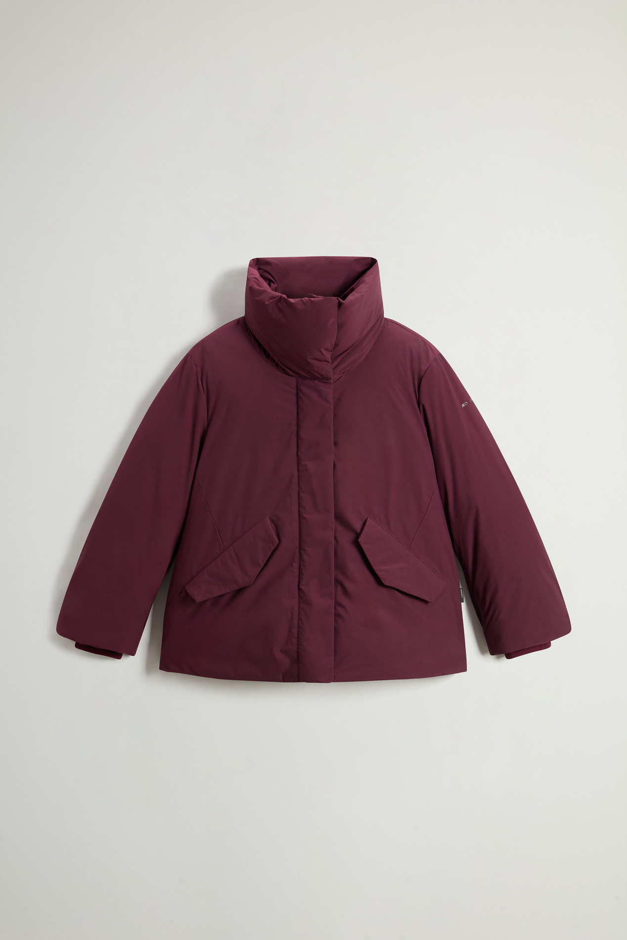 LUXURY COCOON JACKET Burgundy photo 6 | Woolrich