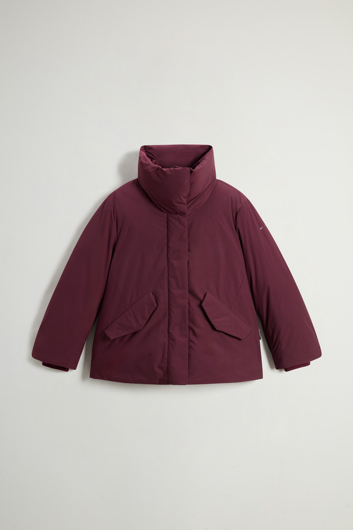 LUXURY COCOON JACKET Burgundy photo 6 | Woolrich