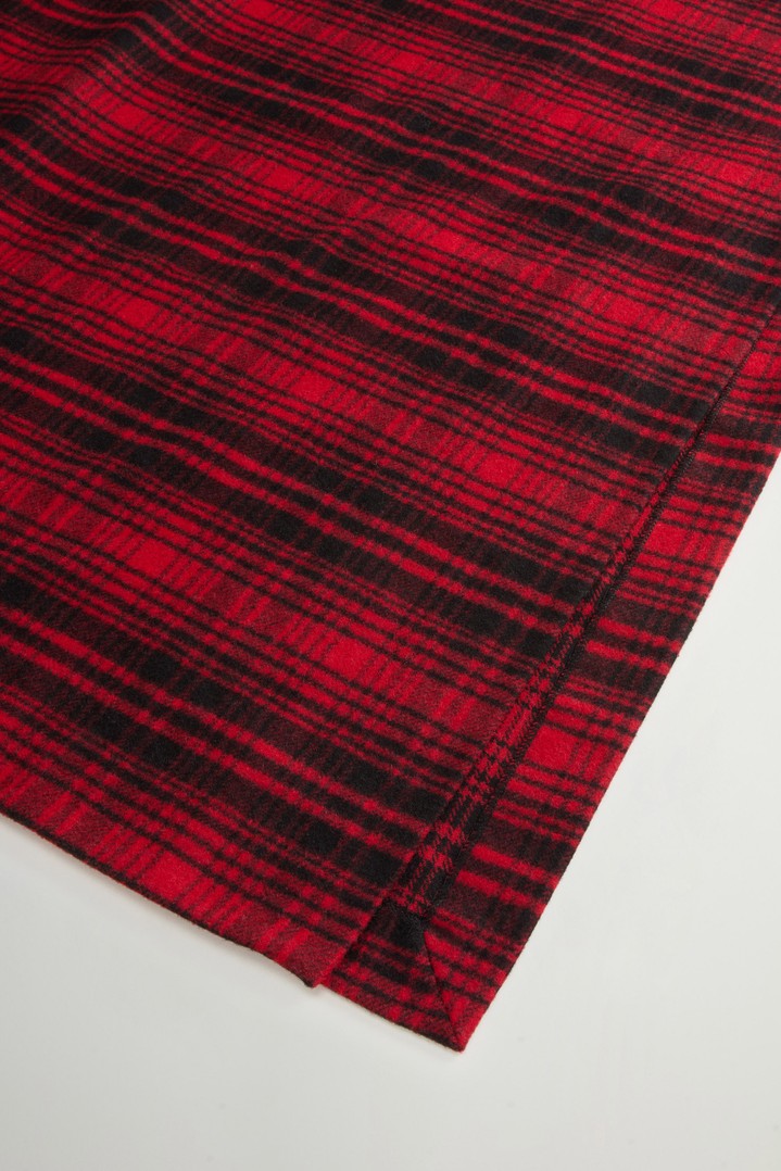 CHECK FLANNEL DRESS Red photo 7 | Woolrich