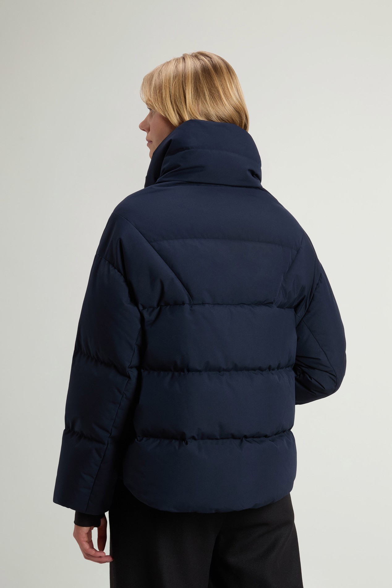 Quilted Jacket in WINDSTOPPER® by GORE-TEX® Fabric Blue photo 3 | Woolrich