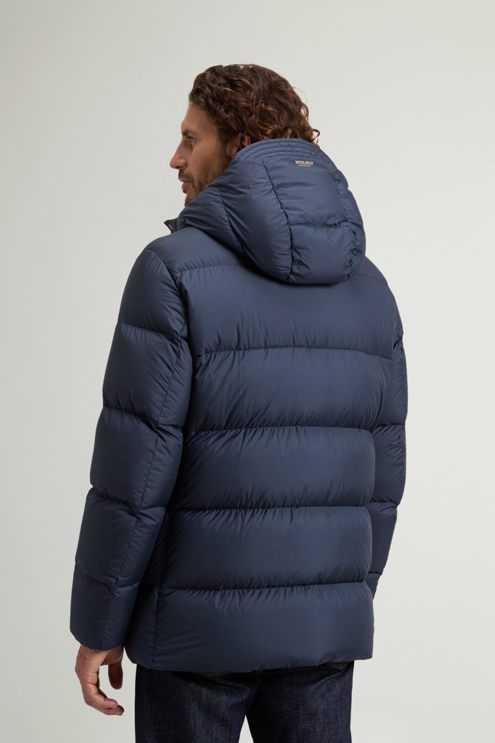 Cloud Parka aus Mikrofaser Blau photo 3 | Woolrich