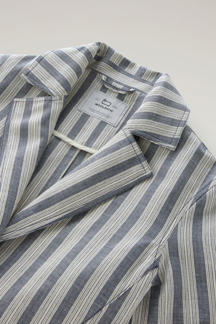 Marine Jacket in Cotton and Linen Multicolor photo 2 | Woolrich