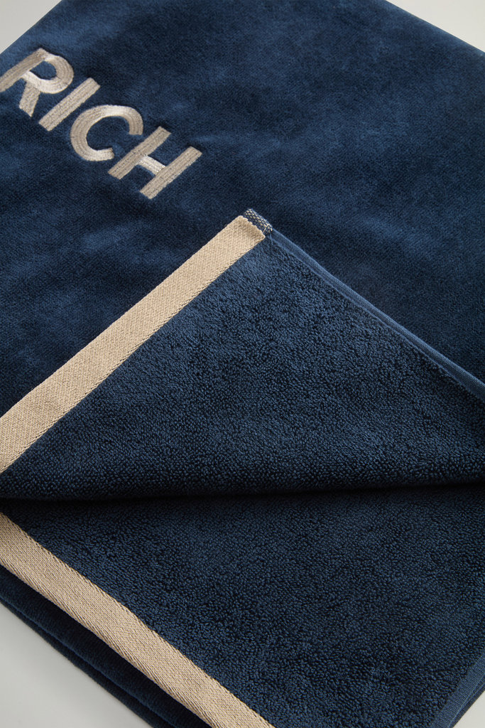 BEACH TOWEL Blue photo 2 | Woolrich