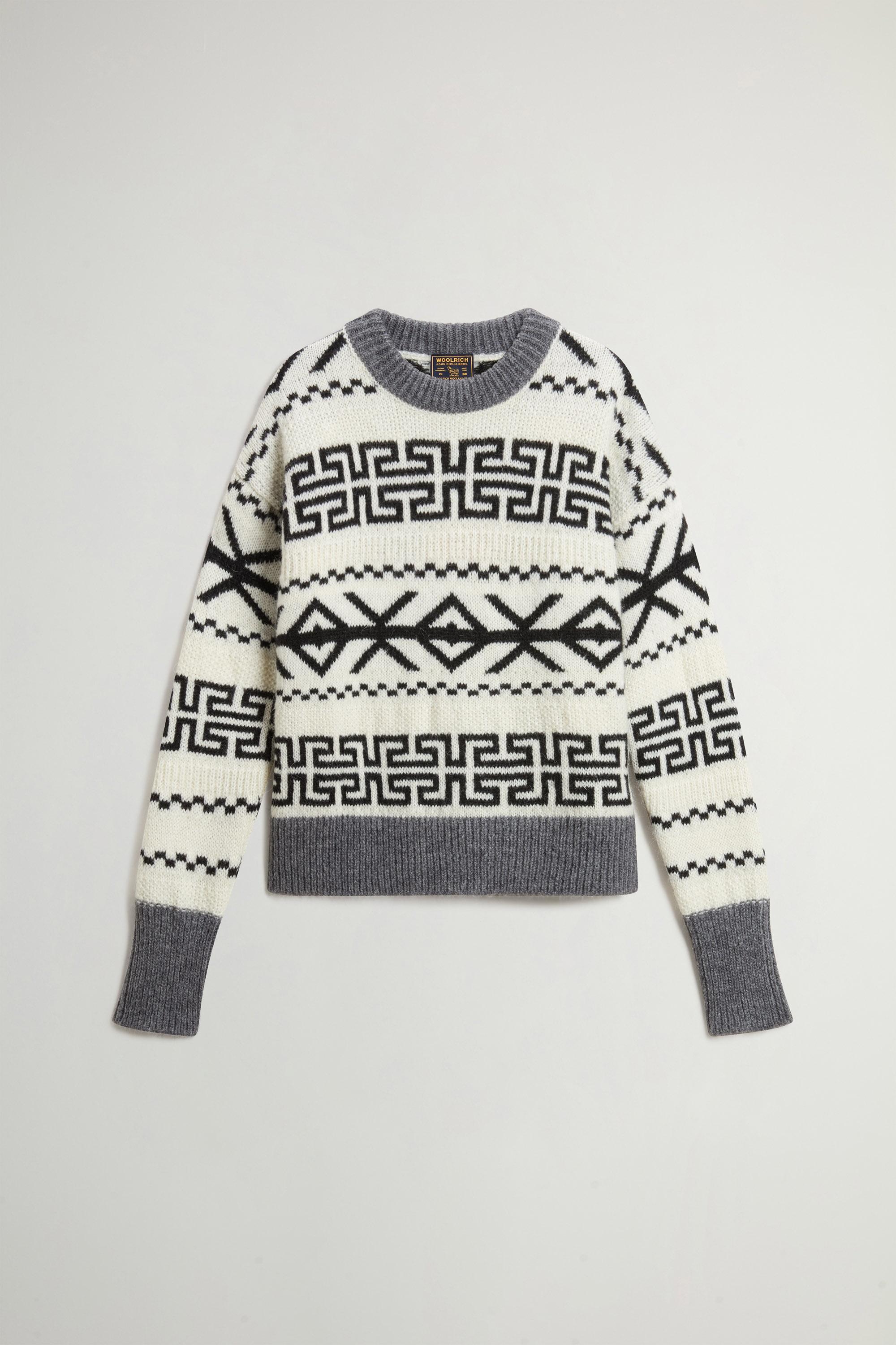FAIRISLE CREWNECK White photo 5 | Woolrich