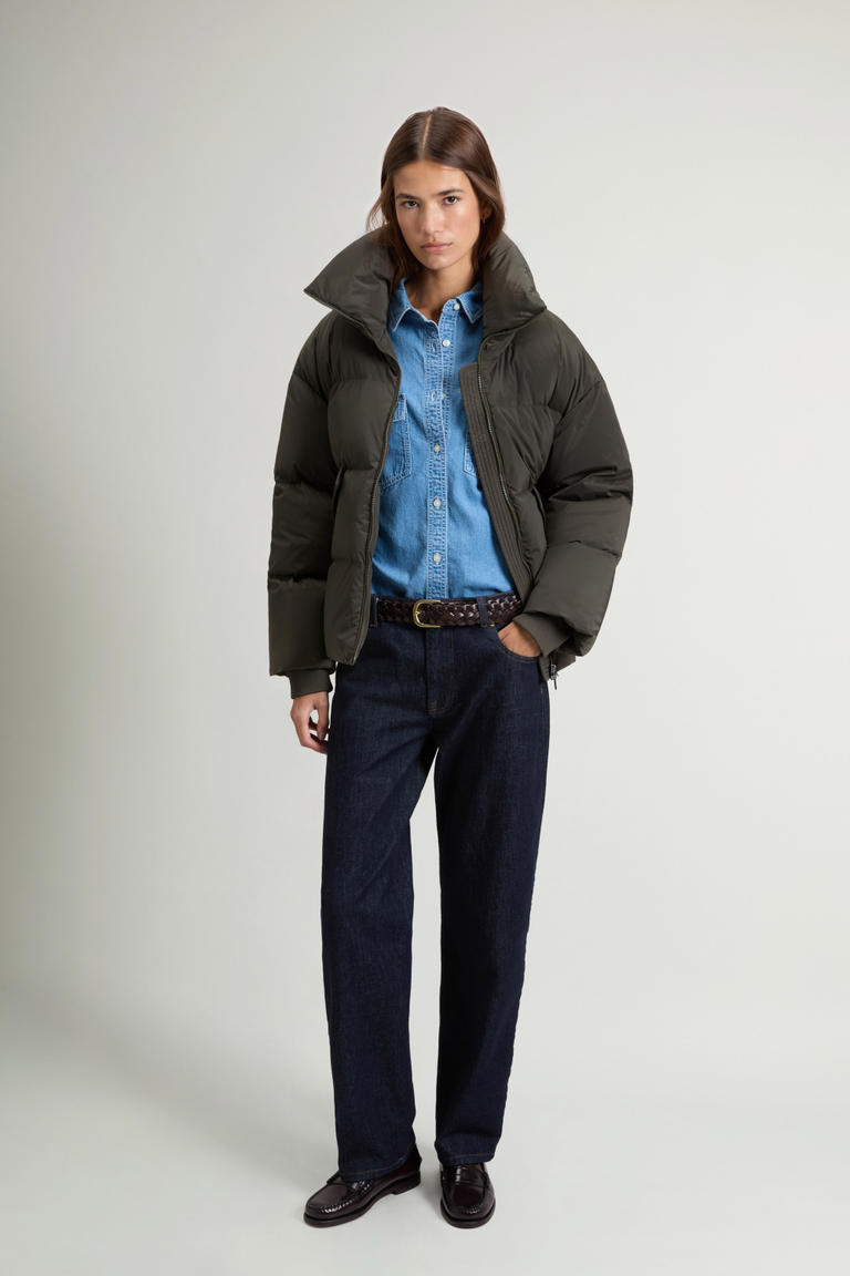 Kelly Down Jacket in Premium Down Green photo 1 | Woolrich