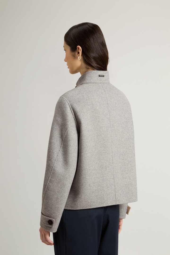 Wool-Blend Jacket Gray photo 3 | Woolrich