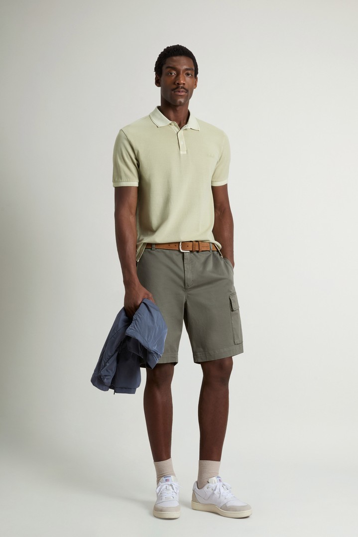 Mackinack Polo teint en pièce en sergé de coton stretch Beige photo 2 | Woolrich