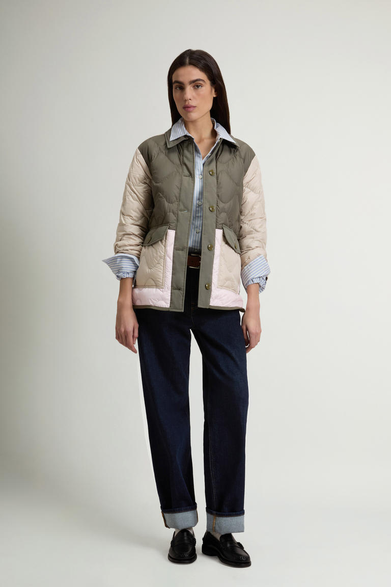 Heritage Steppjacke aus Mikrofaser Multifarben photo 1 | Woolrich