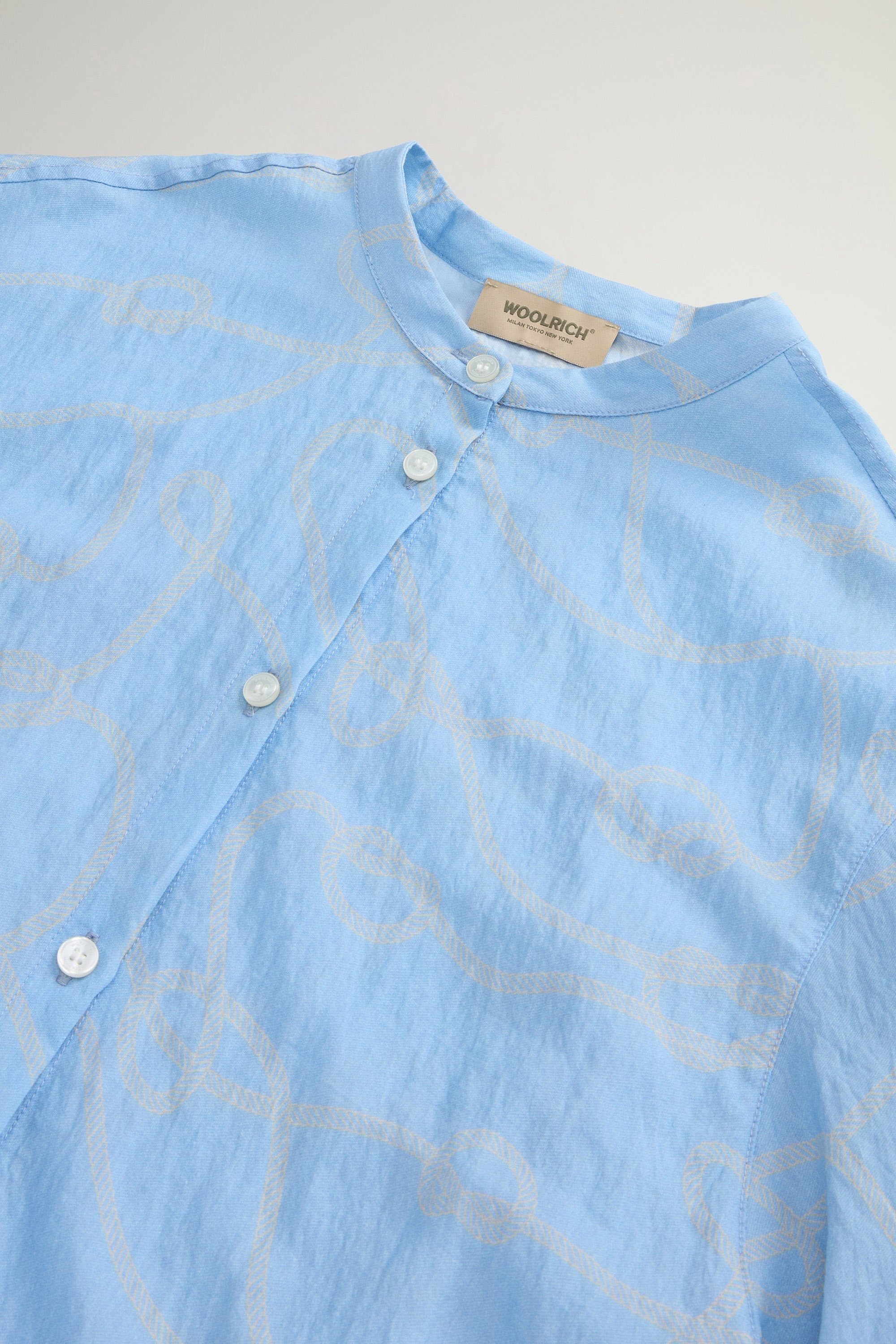 FLUID SHIRT Blue photo 6 | Woolrich