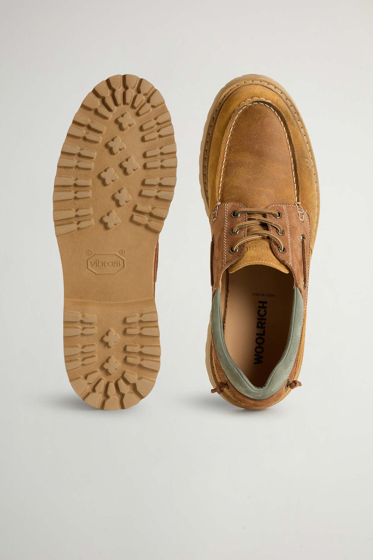 Rock Loafers in Suede and Nubuck Beige photo 4 | Woolrich